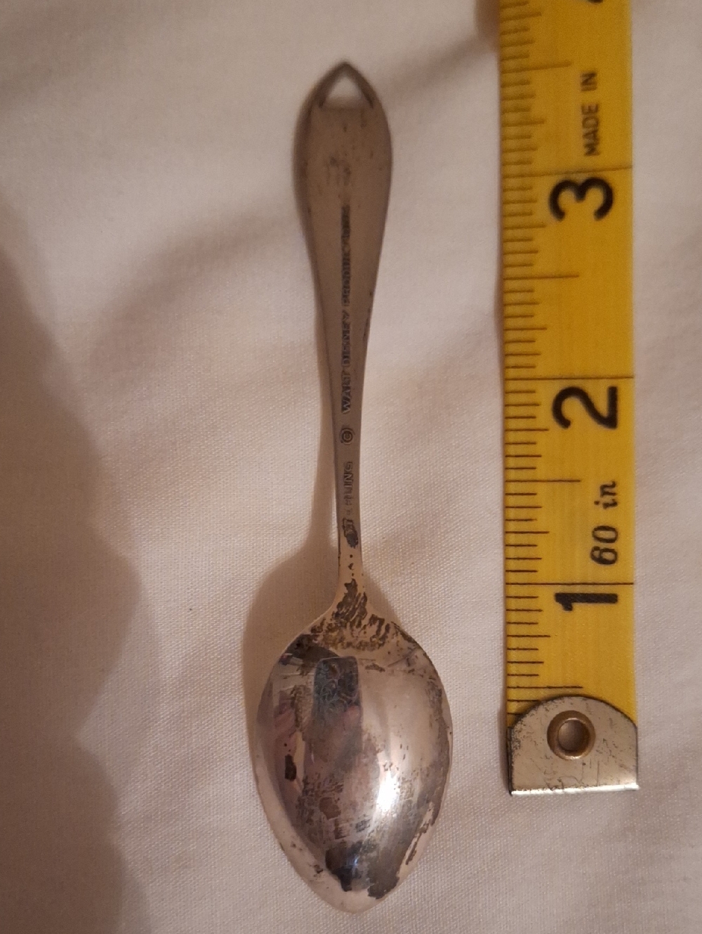 Vintage Disney World Sterling Souvenir Spoon - Picture 3 of 4